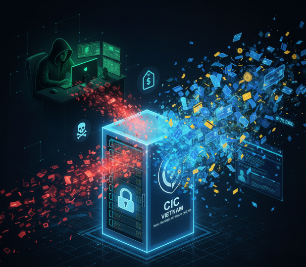 Toàn cảnh vụ tấn công mạng lớn nhắm vào trung tâm thông tin tín dụng quốc gia Việt Nam